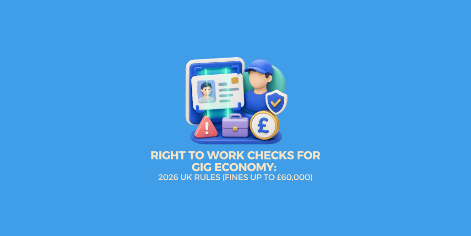 New Right to Work Checks for Gig Economy and Construction Workers: What UK Employers Must Do Before 1 October 2026