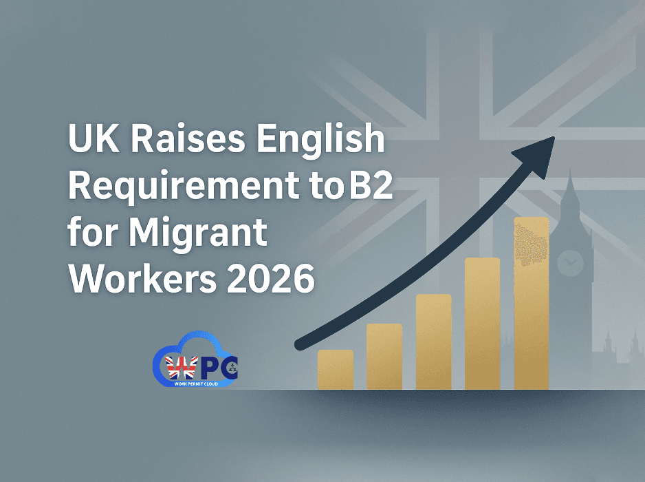 UK Raises English Requirement to B2 for Migrant Workers 2026