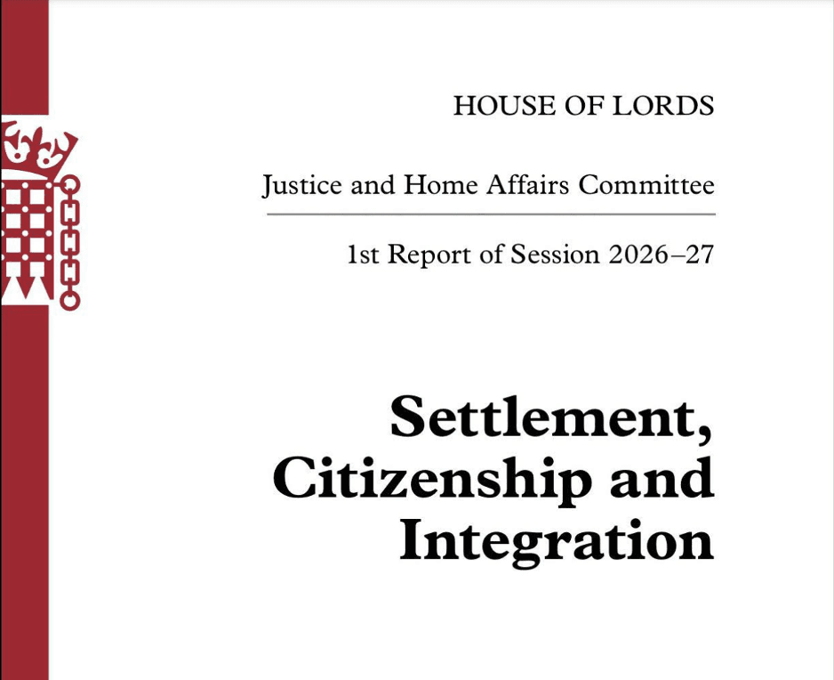 House of Lords Settlement Report 2026: What It Means for Your ILR and British Citizenship