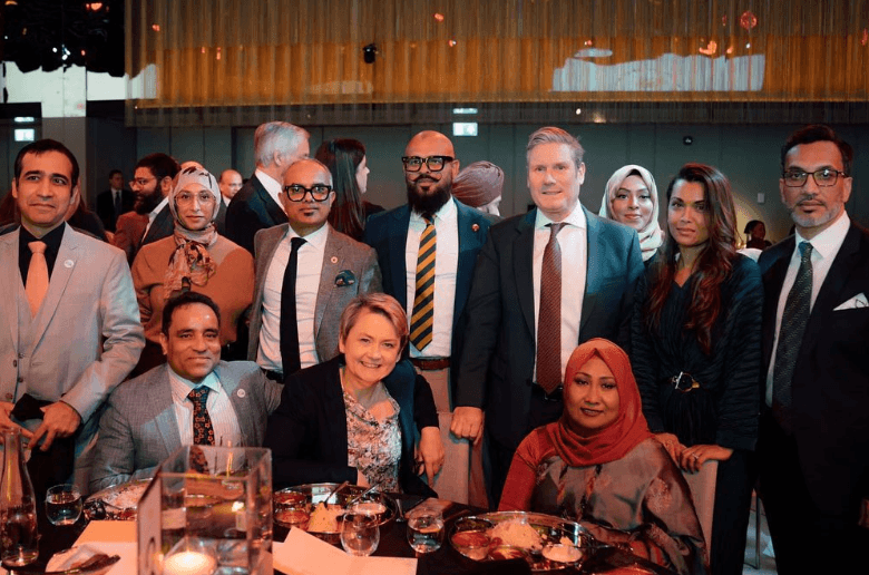 Lutfur Rahman wIth Keir Starmer