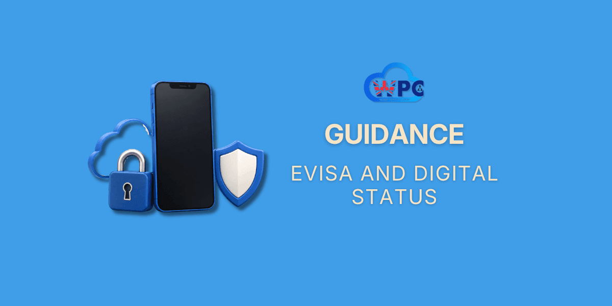 3D illustration of a smartphone standing upright, representing UK eVisas and digital immigration status.